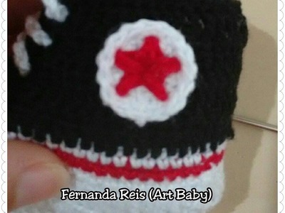 Estrela Bordada no Croche