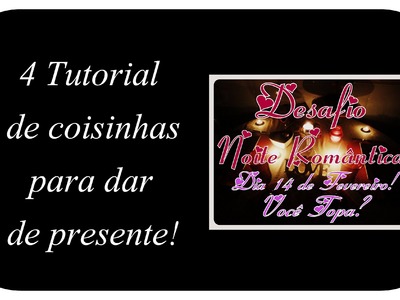 DIY, Dia dos Namorados - Desafio NOITE ROMÂNTICA - Tutorial ♥