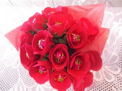 Como fazer buque de rosas para o dia dos namorados