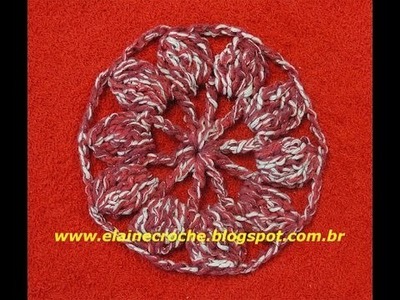 CROCHE - FLOR MAGIA - FIOS ENOVELAR