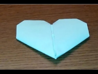 DIY: coraçao origami