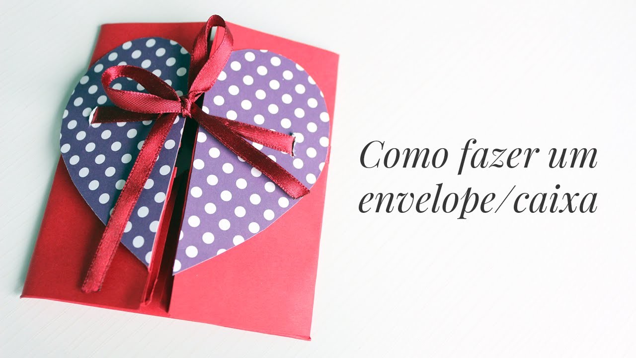 Envelope.Caixa - Cartão criativo para namorado(a)