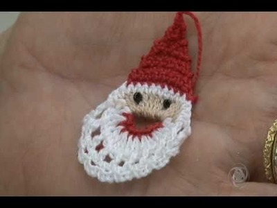 Programa Arte de Viver - Papai Noel de Crochê (PASSO A PASSO) - artedeviver.com