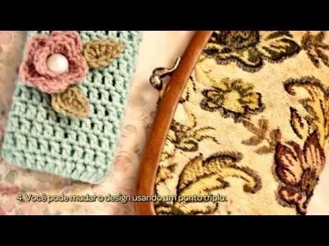 Crie Uma Charmosa Capinha De Celular de Crochê - Faça Você Mesmo Artesanato - Guidecentral