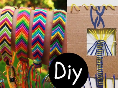 DIY #5: Fazedor de pulseira Friendship Bracelets (tear pulseira hippie) | Igor Saringer