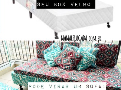 DIY Interior Design: Cama Box em Sofá Estiloso - Tutorial Bed Couch