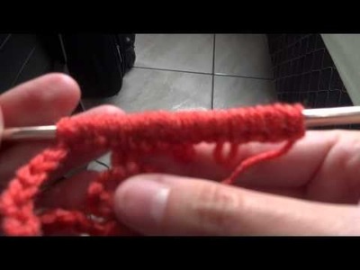Roseta feita com agulha de crochê - Crochelitê