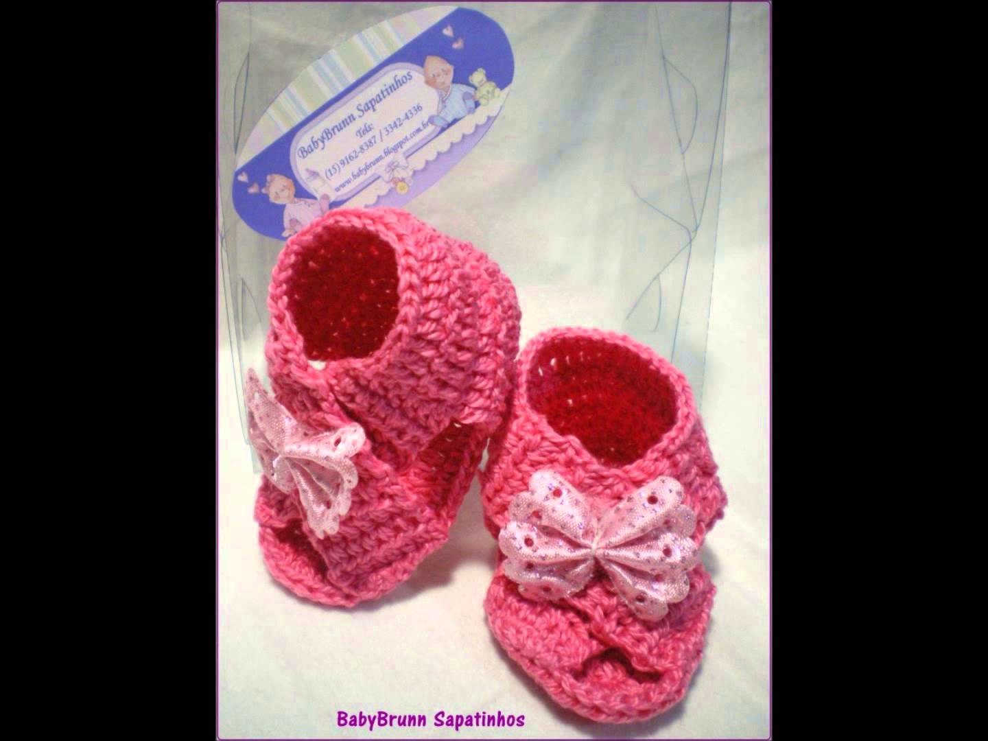 Sapatinhos de Croche