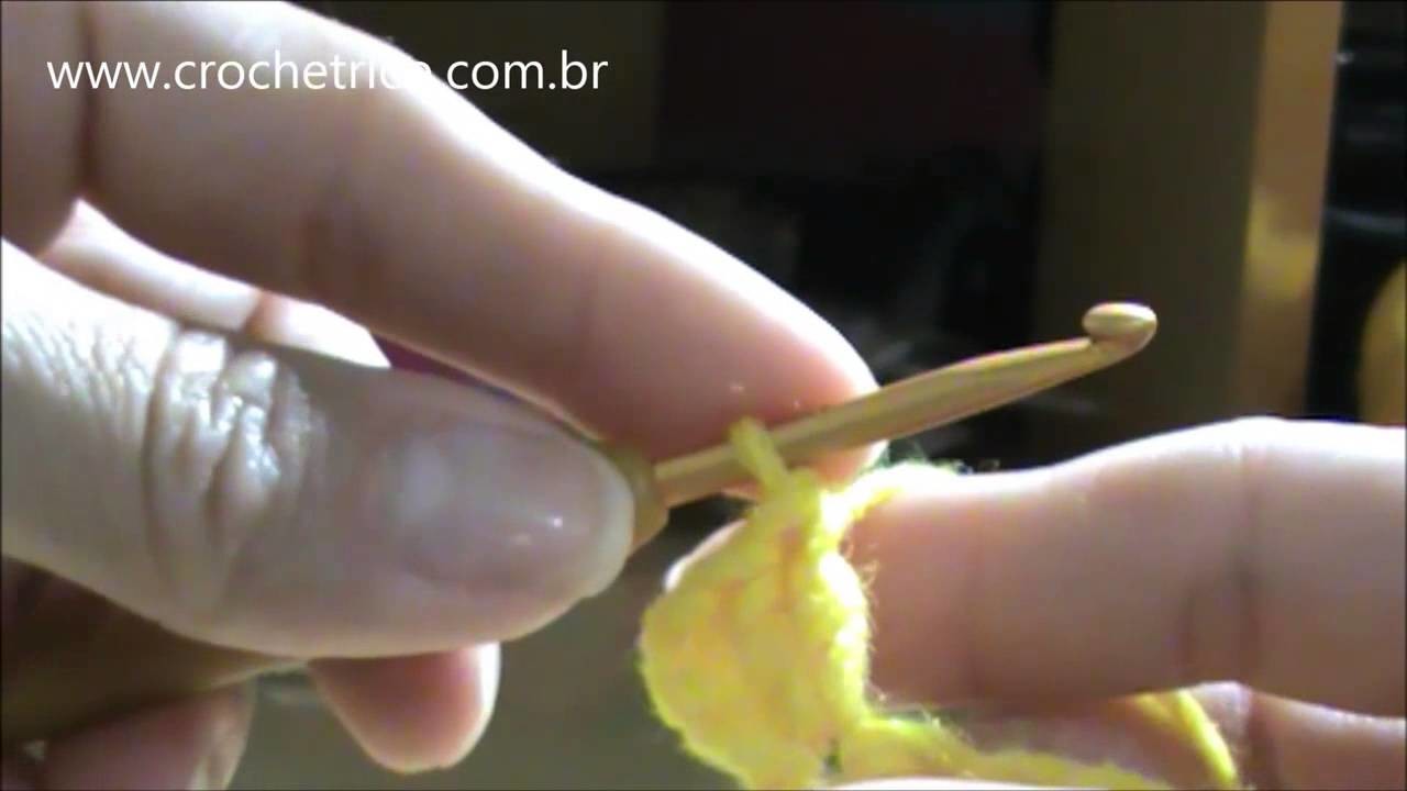 Crochê para Canhotas - Pelerine Infantil (12 Meses) - Parte 02.05