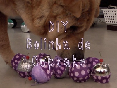 DIY - Bolinha de Natal de Cupcake - tutorial