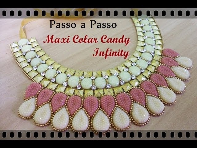 Passo a Passo #7 - Maxi Colar Candy Infinity