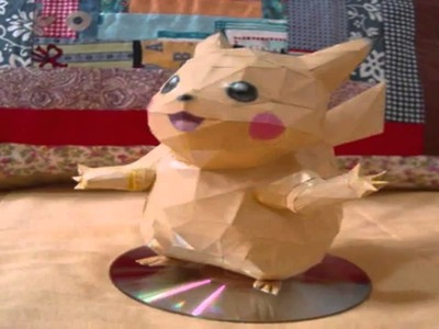 Review papercraft pikachu