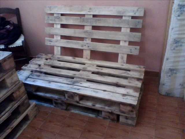 Sofá de pallets