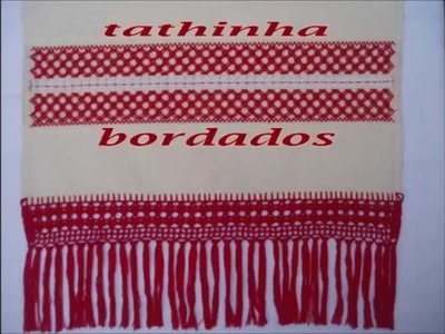 Tathinha Bordados #03 - PONTO RUSSO - BORDADO