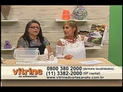 Fixa Crochê com Carmem Freire - Vitrine do Artesanato na TV