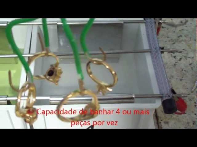 Mini Galvanoplastia GT3500 - Completa - GOLD TOUCH SYSTEM BR