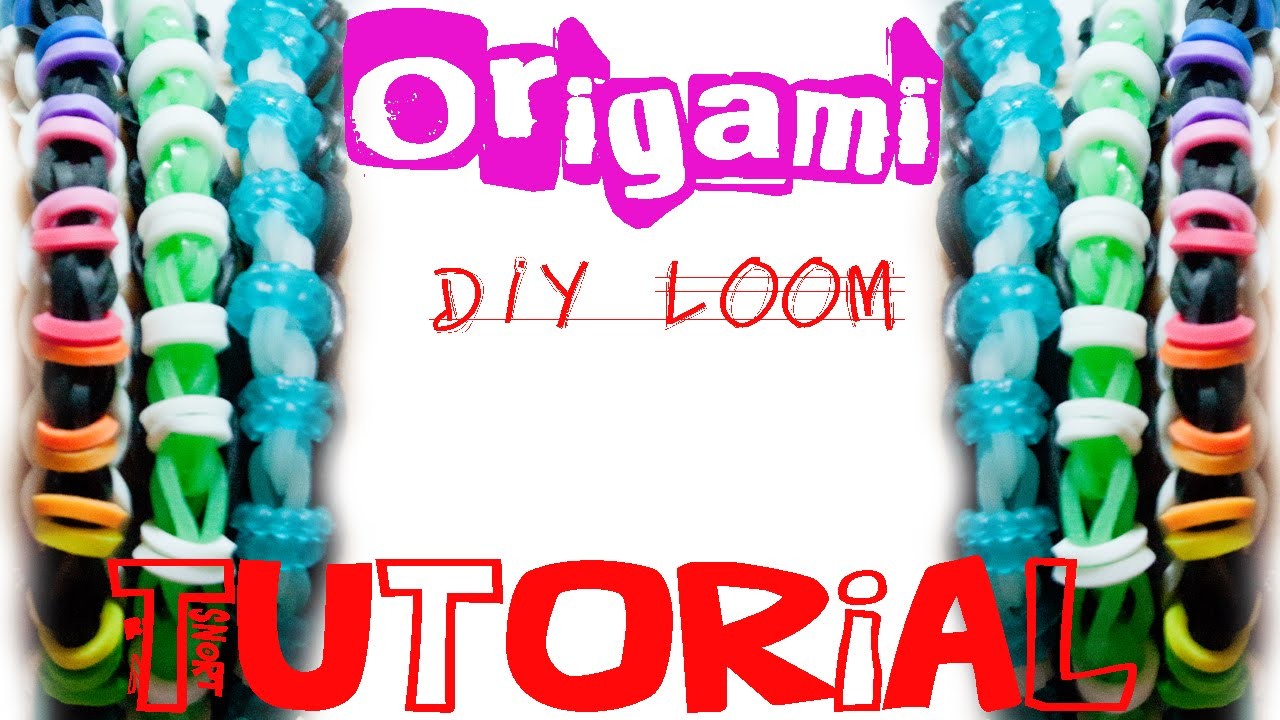 Pulseira ORIGAMI - DIY Loom - PT.PT PT.BR