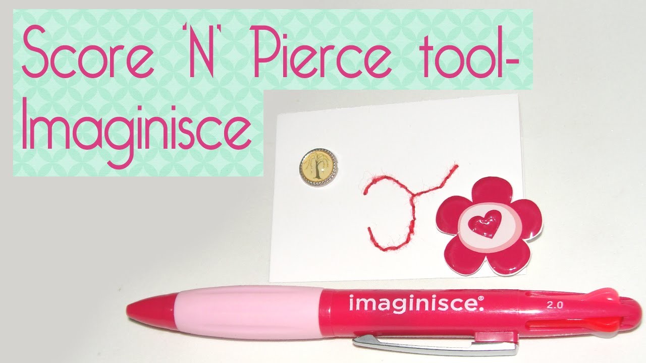 Score 'N' Pierce tool- Imaginisce - Scrapbook by Tamy