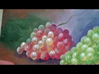 Tirando Dúvidas Sobre Pintura - Como pintar uvas