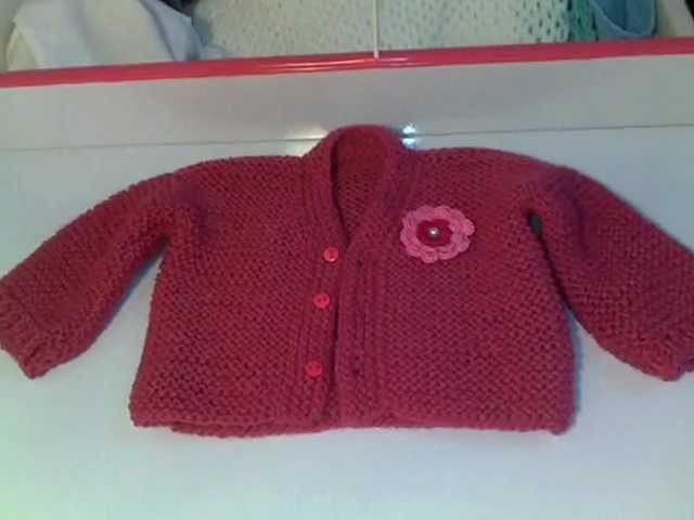 Suéter de trico para bebe 1