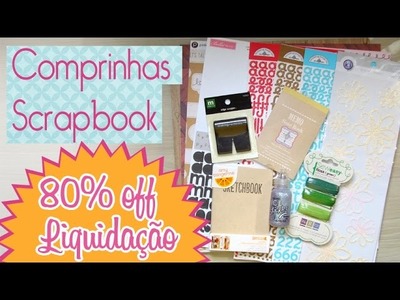Comprinhas Scrapbook Liquidação- Scrapbook by Tamy