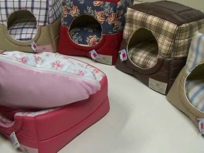 Cama para Gato ou Cachorro Quadrado Mágico.Toca