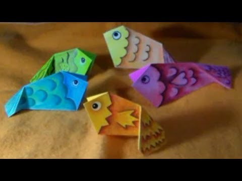 Peixinhos 1-ORIGAMI JAK