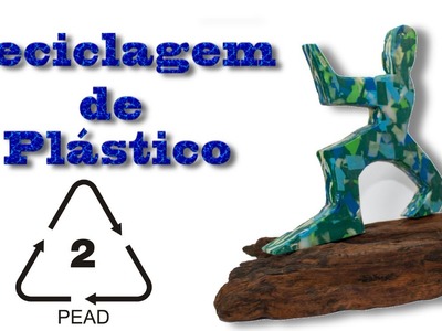 Reciclagem de plastico caseira