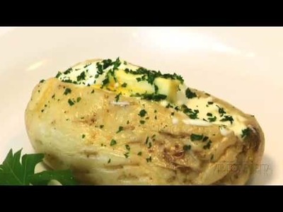 Vídeo Receita - Baked Potato de Microondas