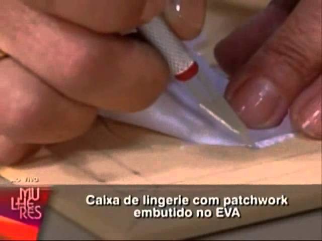 Patchwork Embutido no Eva _Carmen Gracia_Programa Mulheres-TV Gazeta_13-12-2011.wmv