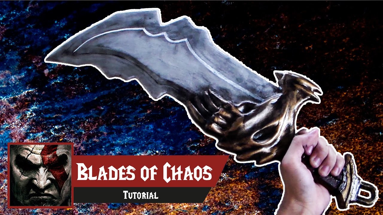D.I.Y - Como fazer as Blades of Chaos de God of War - Kmaker Tutorial