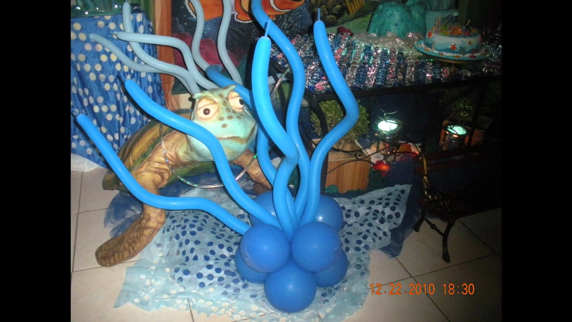 Procurando Nemo no Espaço em Festa. 
