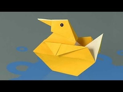 Como fazer um Pato de papel, origami