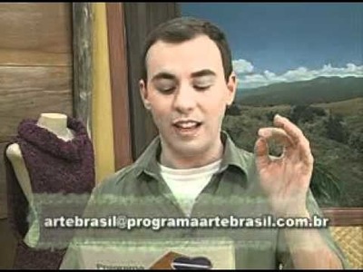 ARTE BRASIL -- CLAUDIA MARIA -- COLETE VERSÁTIL EM TRICÔ (25.03.2011 - Parte 2 de 2)