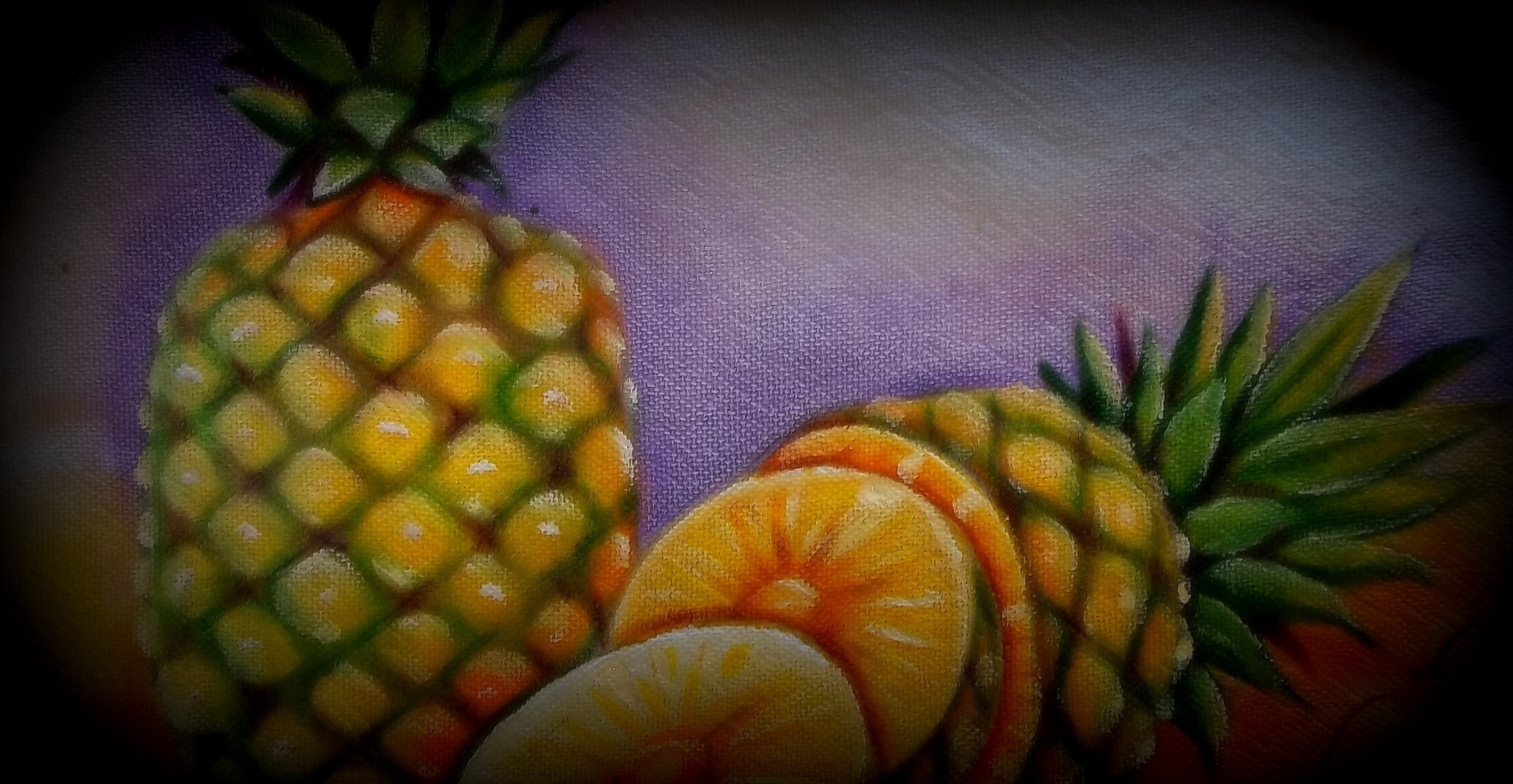 Como Pintar Abacaxi na Pintura em Tecido