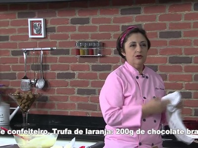 24.09.2014 Receitas Bom Sabor - Mini Tortinha Trufa de Laranja e Sorvete de Chocolate