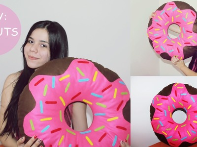 DIY Almofada de Donuts - Faça Você Mesma