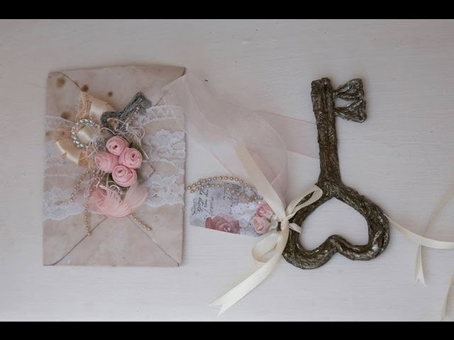 DIY: Lembrancinhas de casamento chave vintage.
