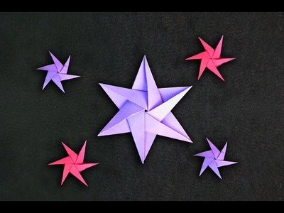 Origami:  Estrela de 6 pontas
