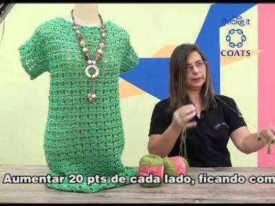 Vestido Gabriela em tricô Peruano com Camila Fashion