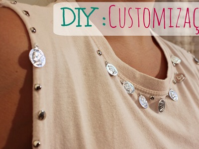DIY: Customização de Blusa mais Despojada