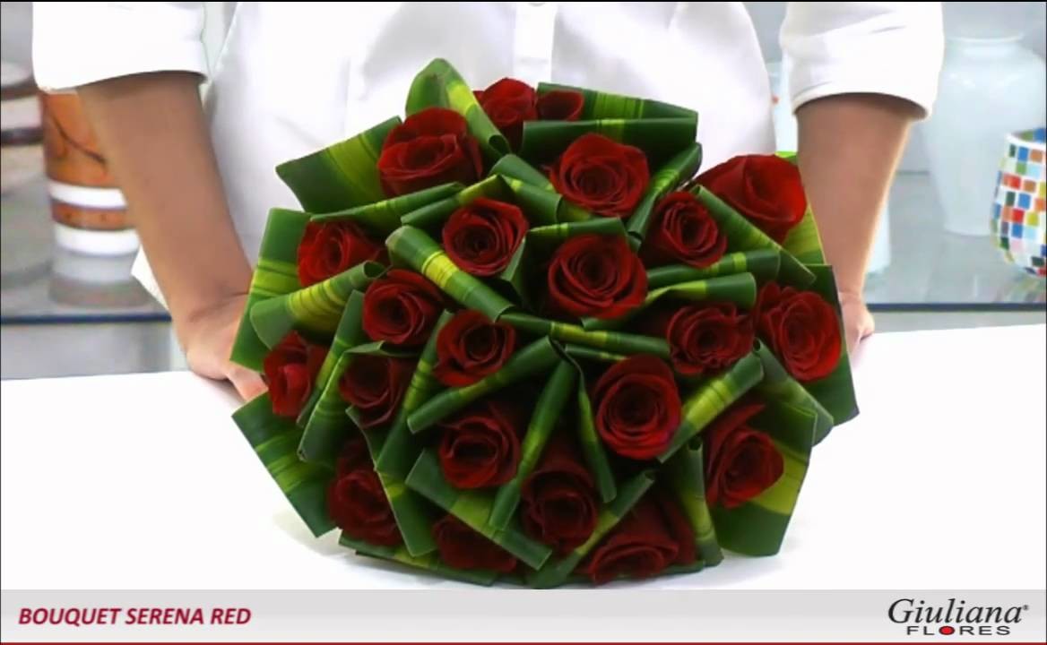 Bouquet Serena Red - Presente Romântico - Giuliana Flores