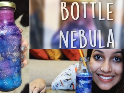 DIY: Bottle Nebula.Galaxy ou Galáxia no Pote