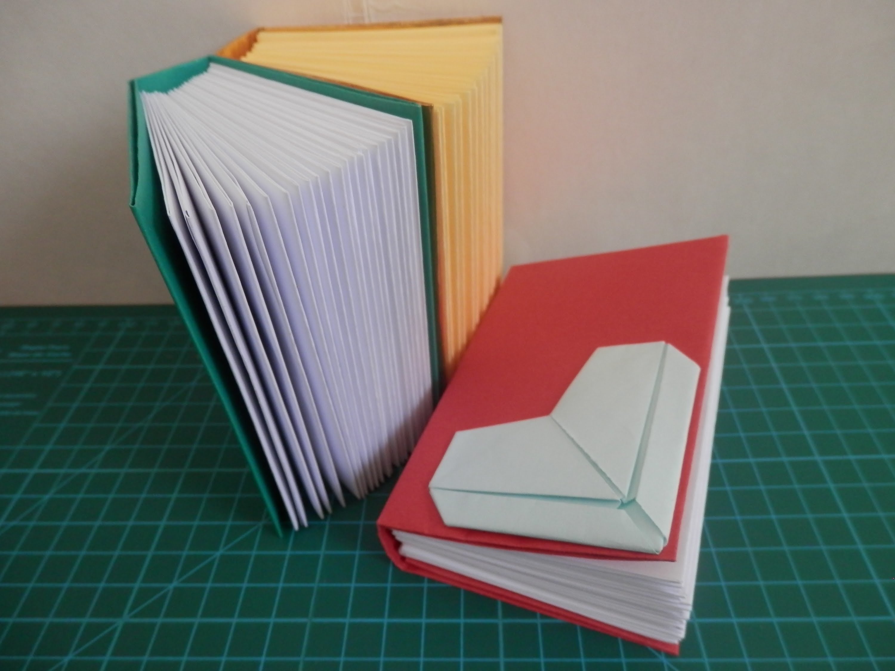 Caderno - Origami - Passo a passo