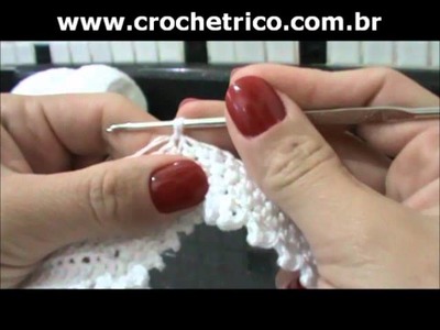 Crochet - Calcinha Branca - Parte 06.08