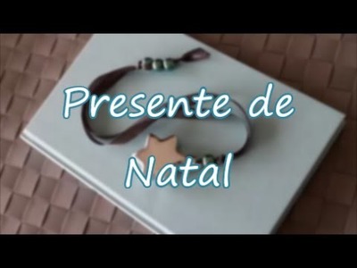 DIY | Presente de NATAL - Marcador de livro