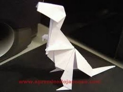 Malucos por origami dinossauro