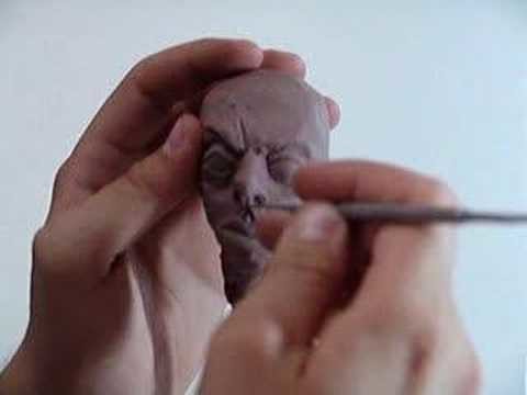Modelagem de cabeça. Head Sculpture part 03