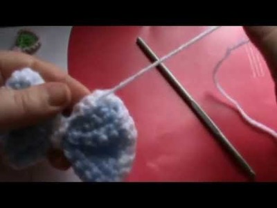 Laco de croche Crochet Bow pt 2
