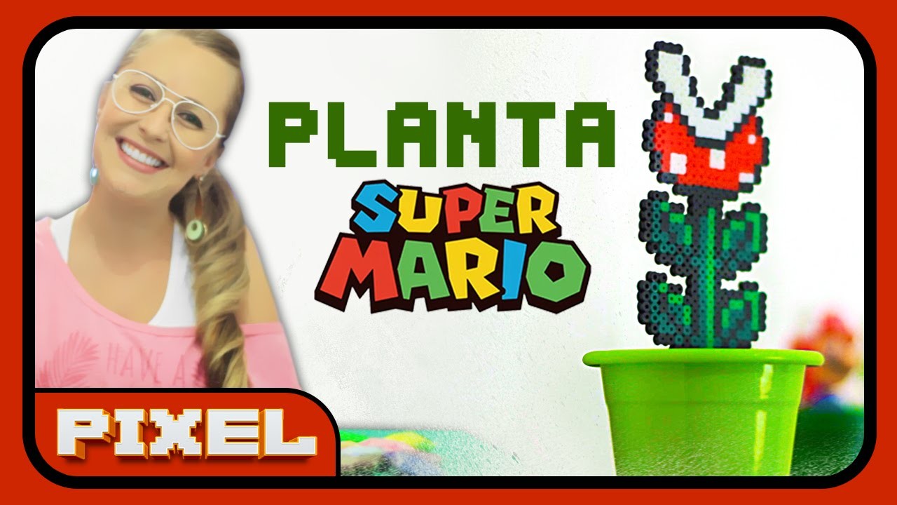 Planta do Super Mario | DiY Pixel Art